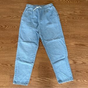 Bobbie Brooks Women's Light Blue Mom Jeans Size 12P